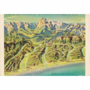 WŁOCHY TERAMO MAPKA WIDOKÓWKA A73999