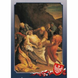 ZŁOŻENIE DO GROBU POCZTÓWKA WR9701