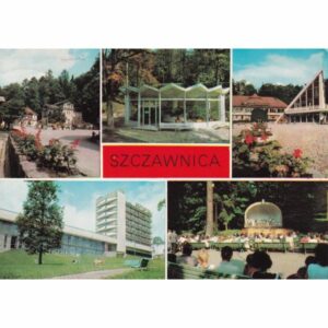 SZCZAWNICA KROŚCIENKO WIDOKÓWKA A74732