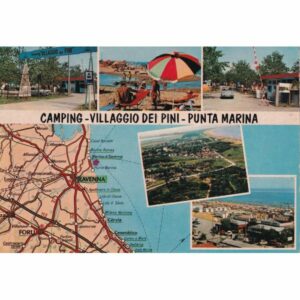 WŁOCHY PUNTA MARINA MAPKA WIDOKÓWKA A75505