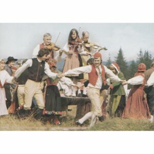 ZESPÓŁ TANECZNY POCZTÓWKA A75935