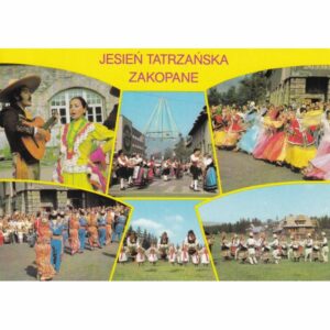 ZAKOPANE FOLKLOR WIDOKÓWKA A76361