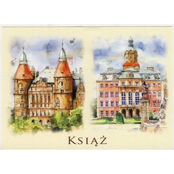 Zestaw WAŁBRZYCH Akwarele 9 szt.