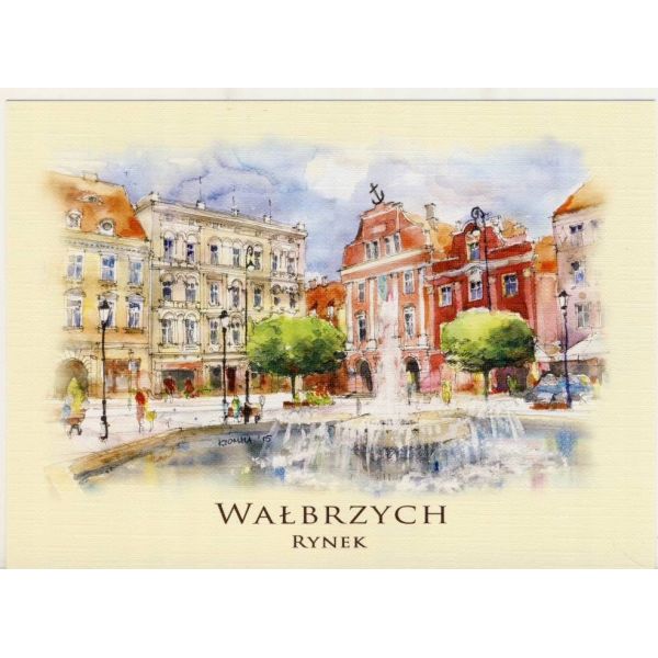 Zestaw WAŁBRZYCH Akwarele 9 szt.