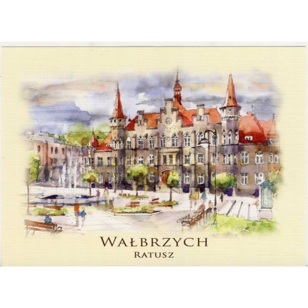 Zestaw WAŁBRZYCH Akwarele 9 szt.