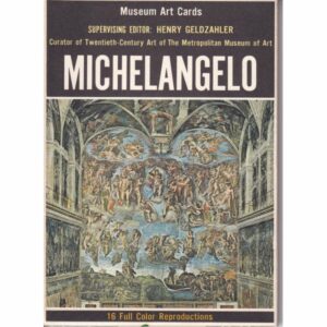 ZESTAW MICHAŁ ANIOŁ 16 SZTUK POCZTÓWKA A77160