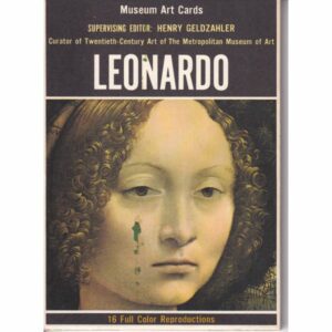 ZESTAW LEONARDO DO VINCI 16 SZTUK POCZTÓWKA A77165