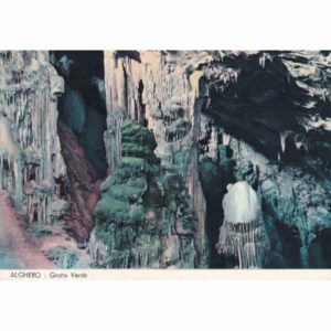 WŁOCHY ALGHERO GROTTE VERDE WIDOKÓWKA A77487