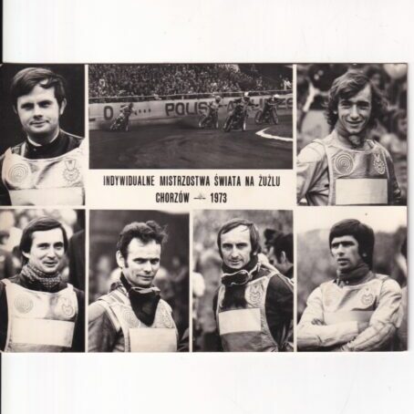 ŻUŻEL INDYWIDUANE MISTRZOSTWA ŚWIATA CHORZÓW 1973 POCZTÓWKA A80520
