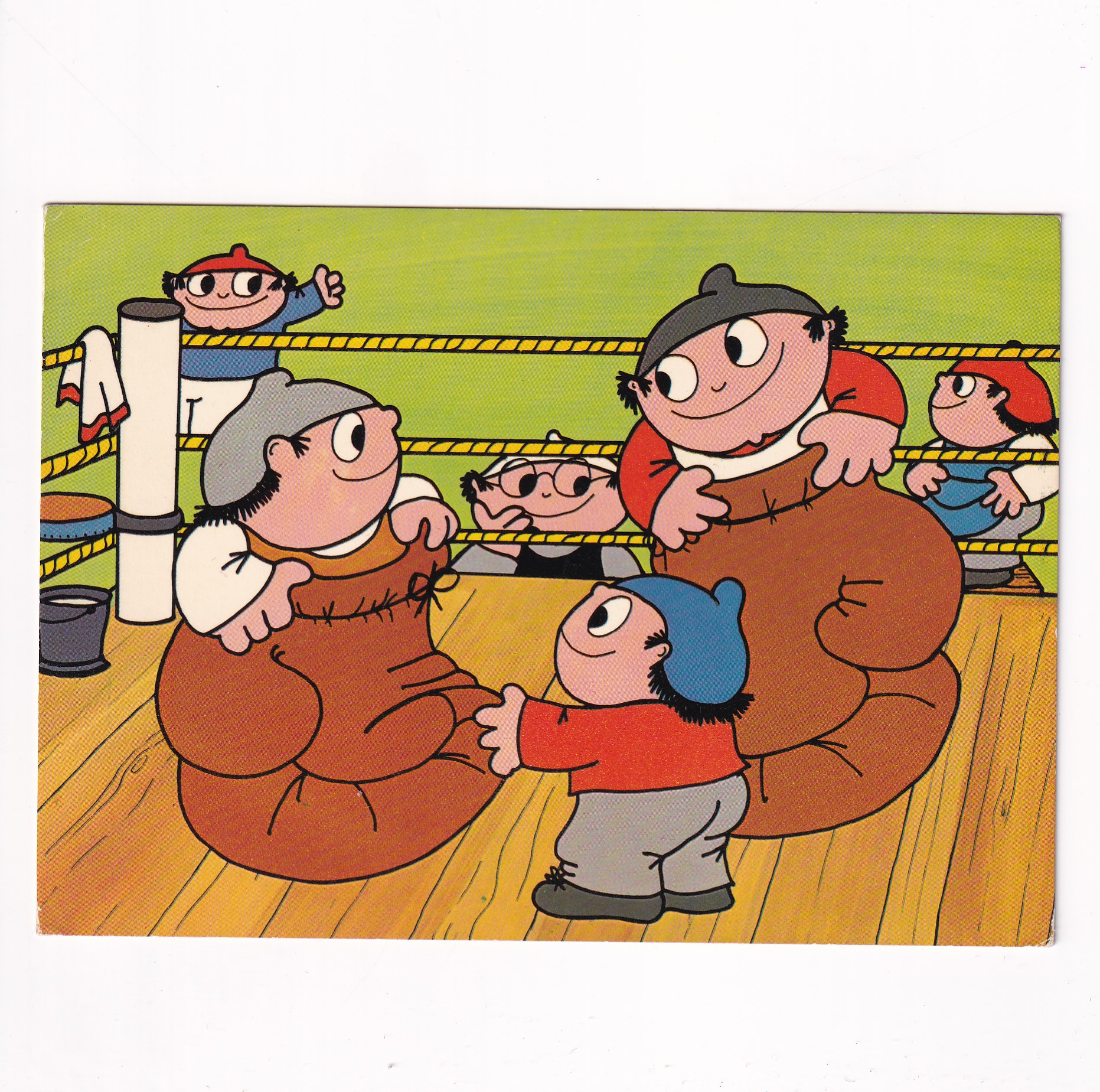 MAINZELMANNCHEN ZDF BLECH POCZTÓWKA A6643