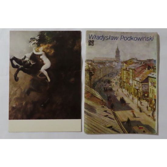 ZESTAW MALARSTWO POLSKIE WŁADYSŁAW PODKOWIŃSKI POCZTÓWKA A84011 - obrazek 2