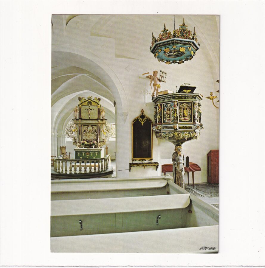 SZWECJA Simrishamn KOŚCIÓŁ POCZTÓWKA A86099