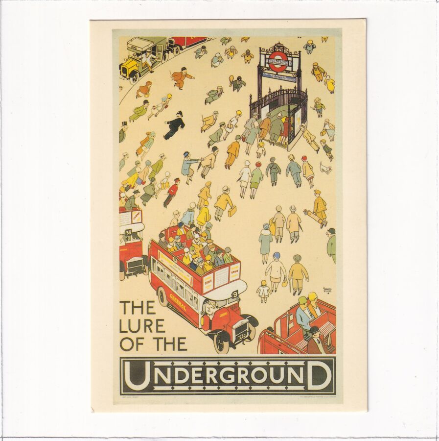 PLAKAT POKUSA PODZIEMIA POCZTÓWKA A85686