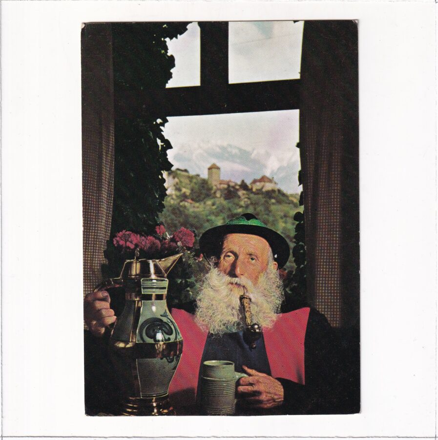 WŁOCHY ALTO ADIGE TRYDENT FOLKLOR POCZTÓWKA A84866