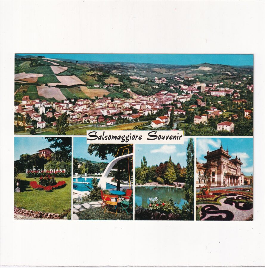 WŁOCHY SALSOMAGGIORE TERME WIDOKÓWKA A85939