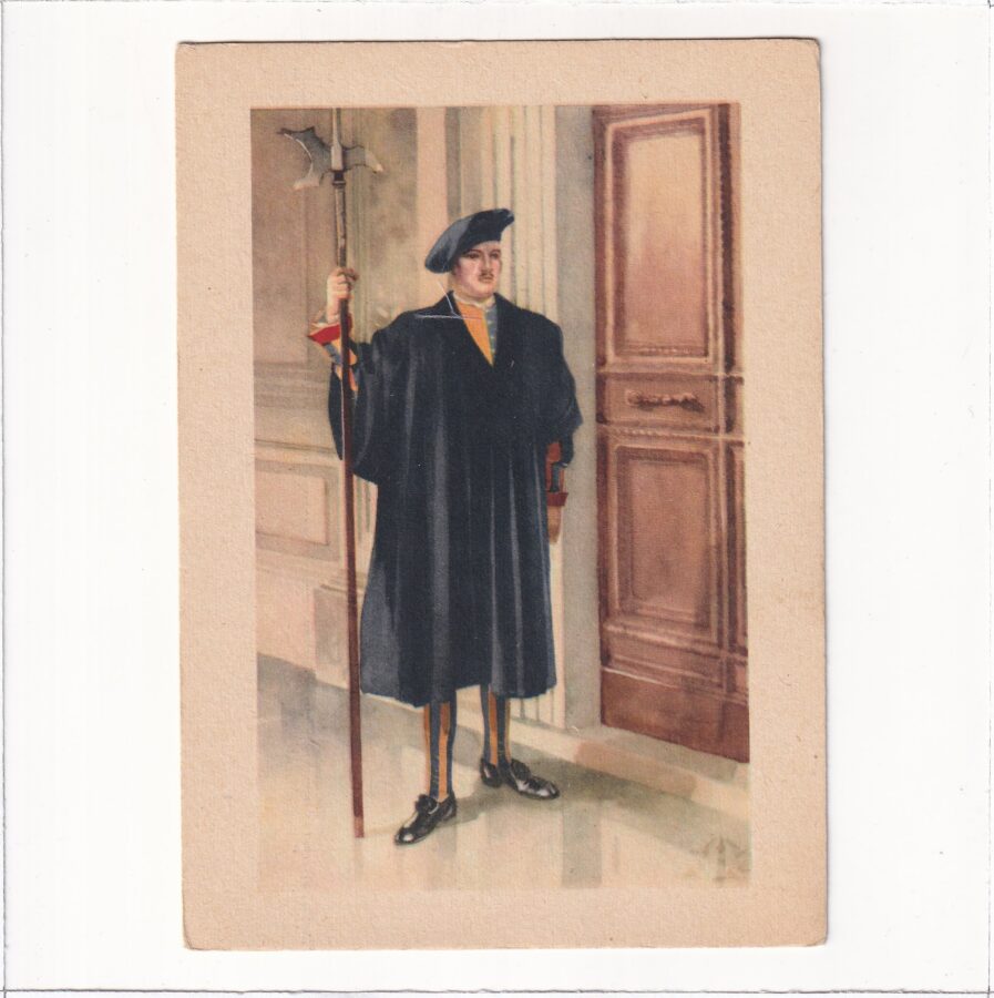 GWARDIA SZWAJCARSKA POCZTÓWKA A84951