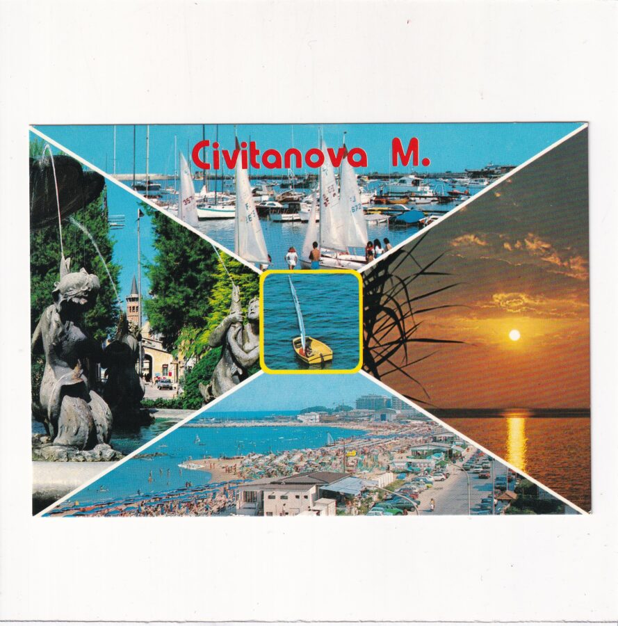 WŁOCHY CIVITANOV MARCHE WIDOKÓWKA A85977