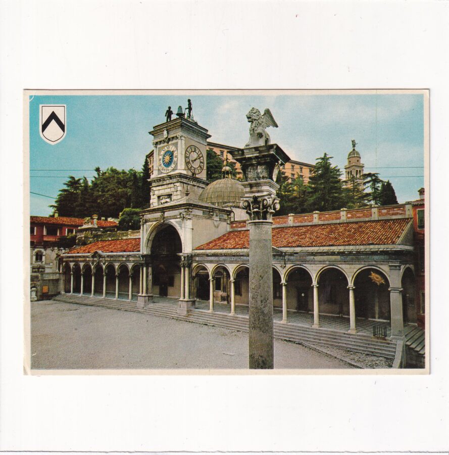 WŁOCHY UDINE HERB POCZTÓWKA A86021