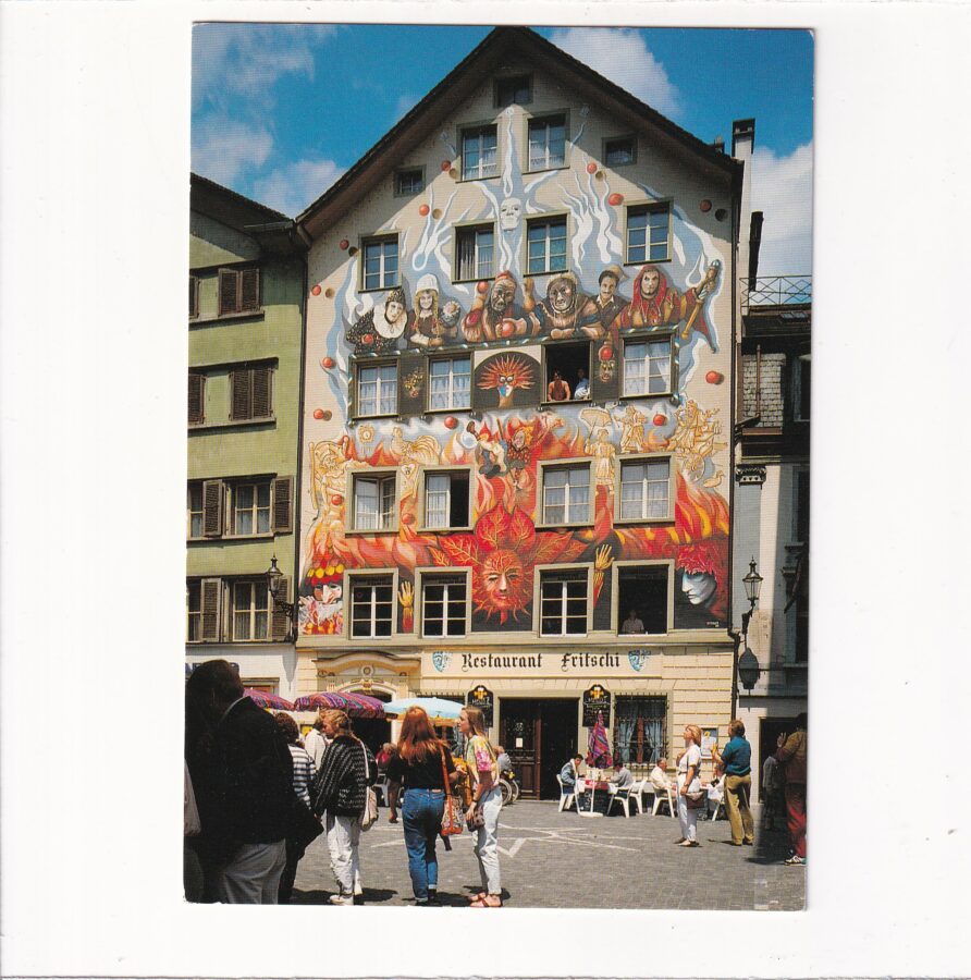 SZWAJCARIA LUCERNA POCZTÓWKA A86841