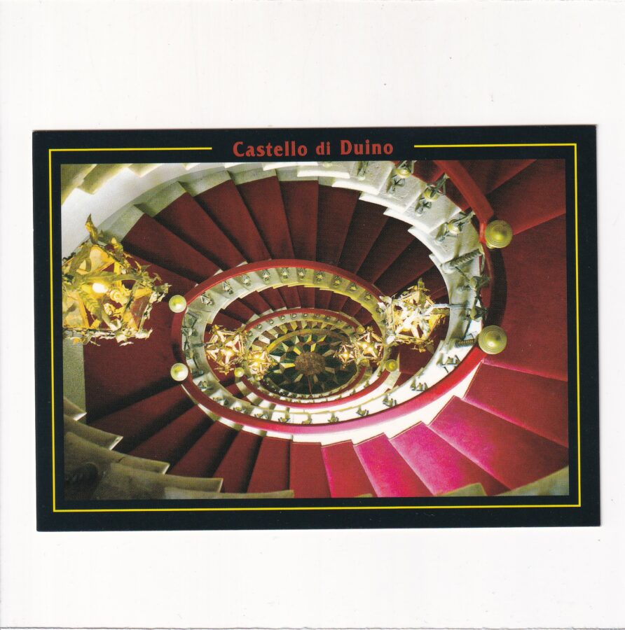 WŁOCHY ZAMEK DUINO WIDOKÓWKA A87463