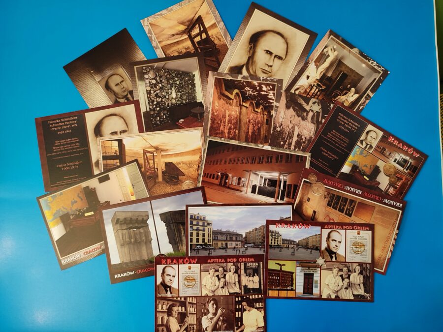 ZESTAW KRAKÓW SZLAKIEM PAMIĘCI 17 szt.