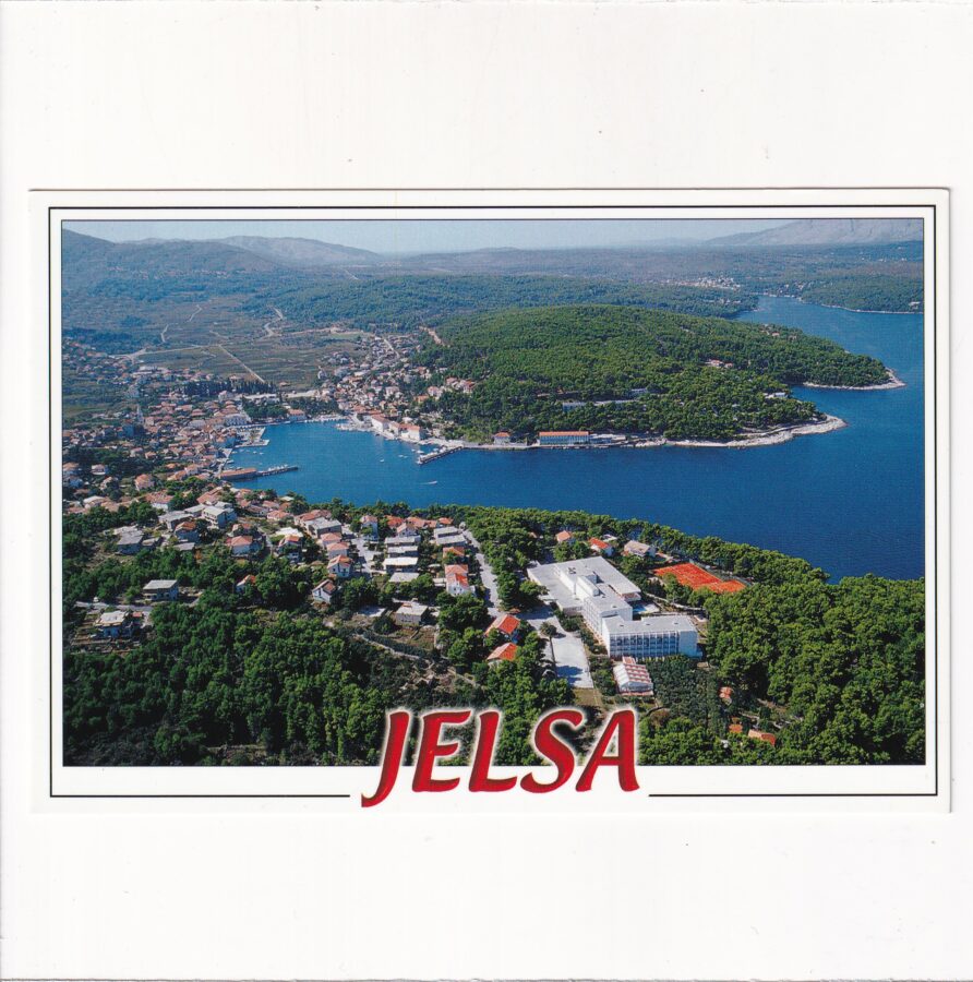 CHORWACJA JELSA WIDOKÓWKA A86944