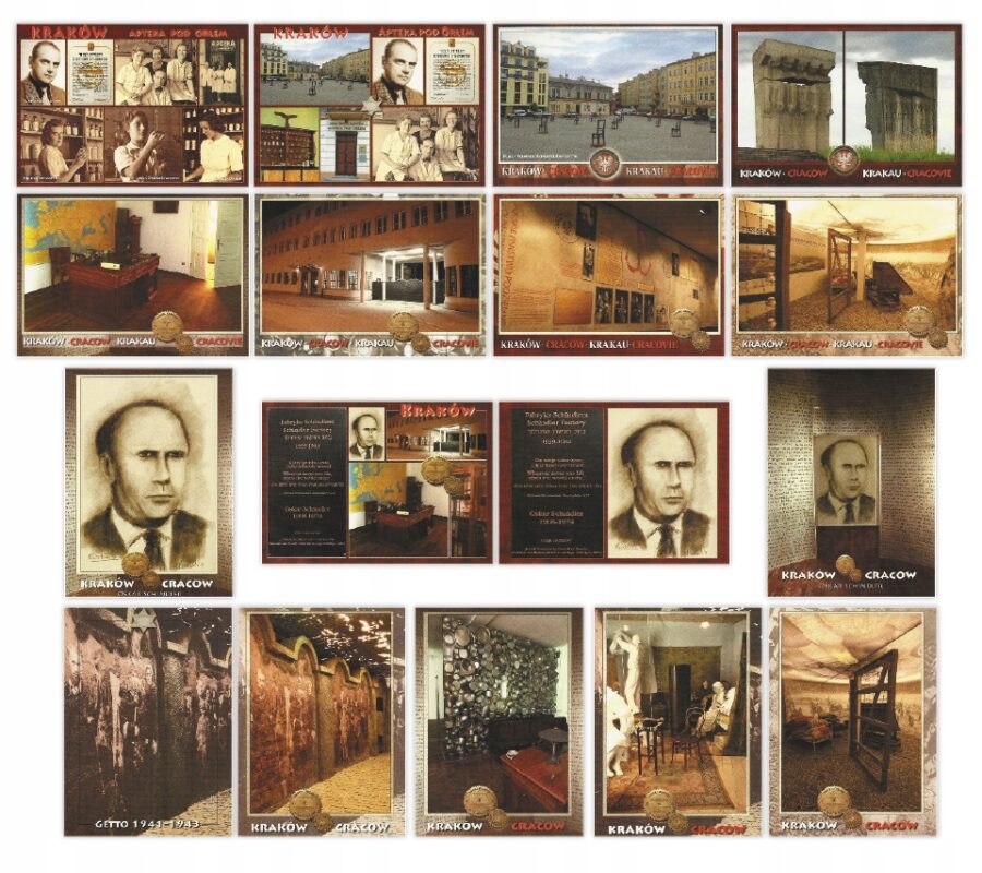 ZESTAW KRAKÓW SZLAKIEM PAMIĘCI 17 szt. - obrazek 7
