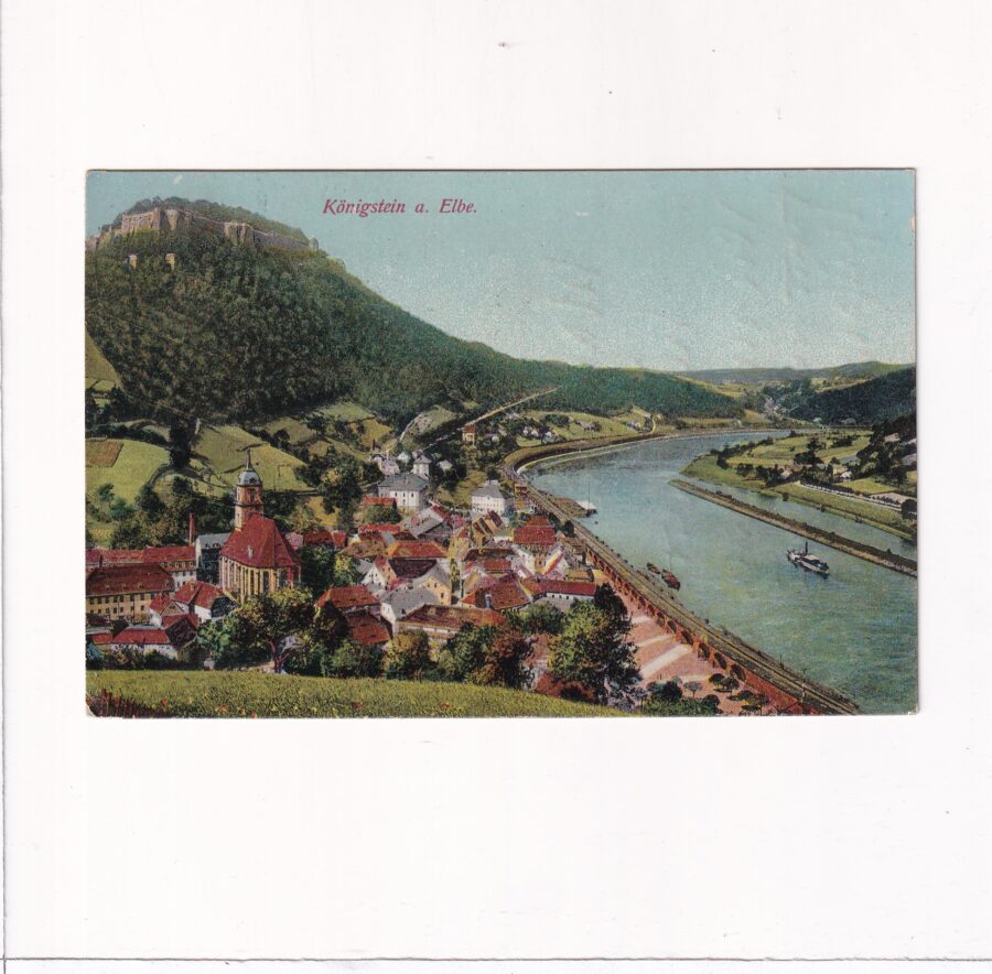 NIEMCY Twierdza Konigstein POCZTÓWKA A87759