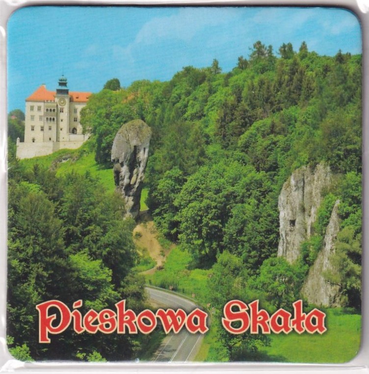 MAGNETKA MAGNES NA LODÓWKĘ PIESKOWA SKAŁA 6677