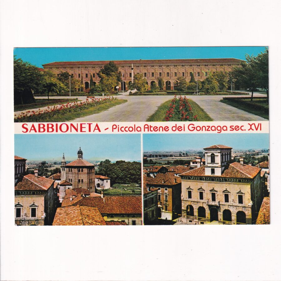 WŁOCHY SABIONETA WIDOKÓWKA A88291