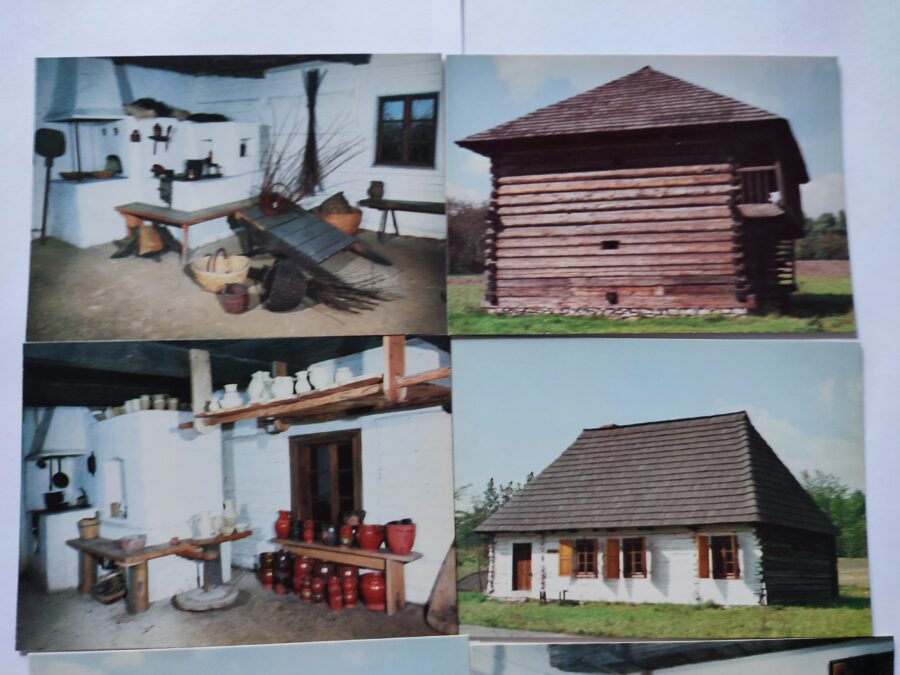 GÓRNOŚLĄSKI PARK ETNOGRAFICZNY W CHORZOWIE POCZTÓWKA ZESTAW 9 sztuk A88363 - obrazek 2