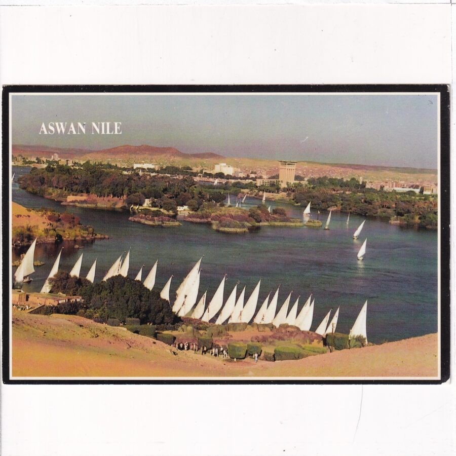 EGIPT ASUAN WIDOKÓWKA A89021