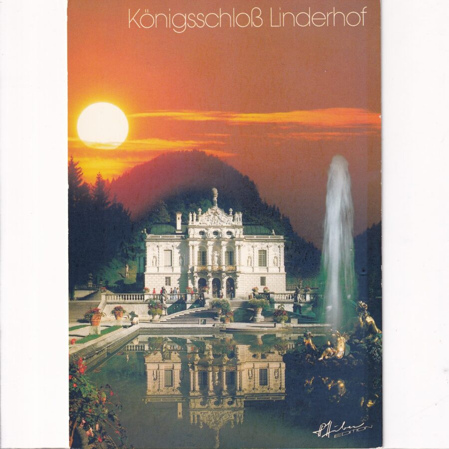 NIEMCY PAŁAC LINDERHOF WIDOKÓWKA A89157