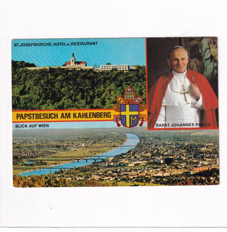 AUSTRIA WIEDEŃ KAHLENBERG JAN PAWEŁ II POCZTÓWKA A89556