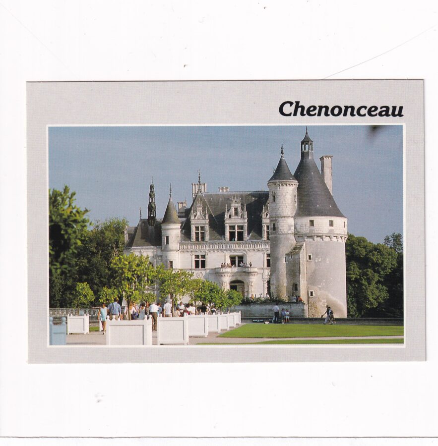 FRANCJA CHENONCEAU ZAMEK POCZTÓWKA A89622