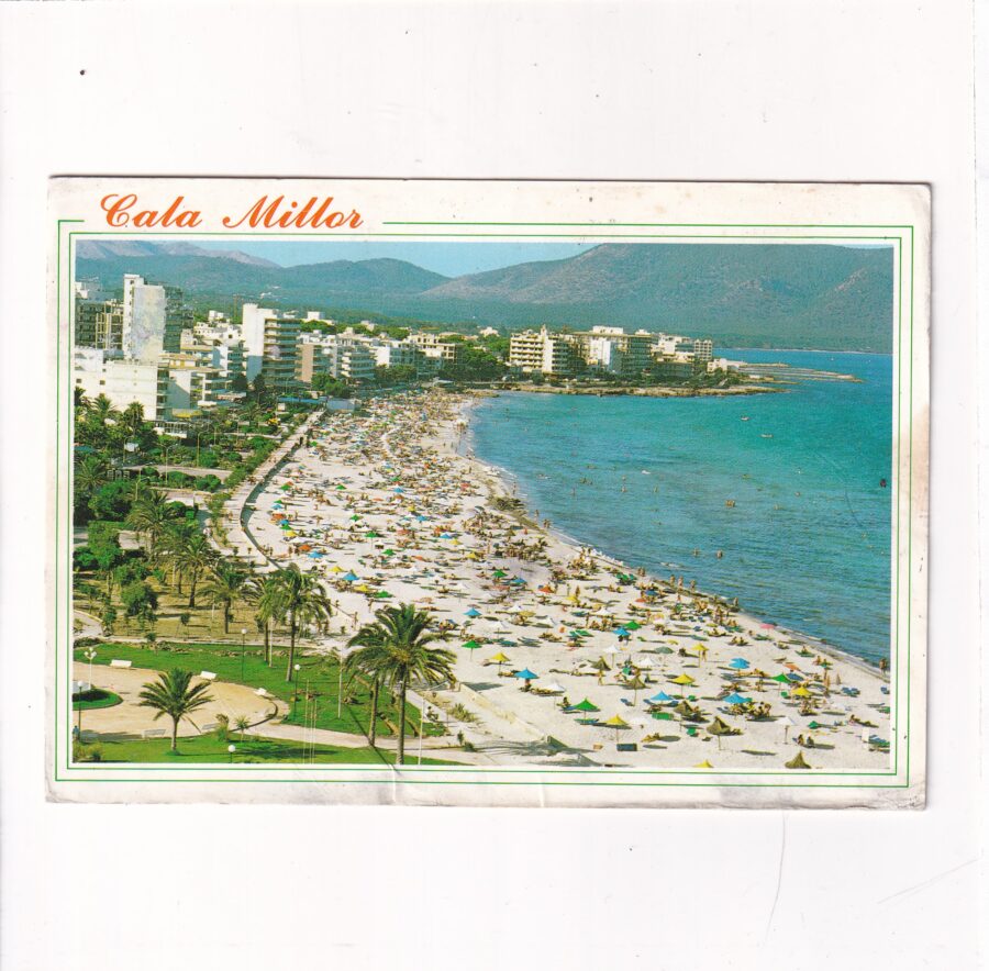 HISZPANIA CALA MILLOR BALEARY WIDOKÓWKA A91287