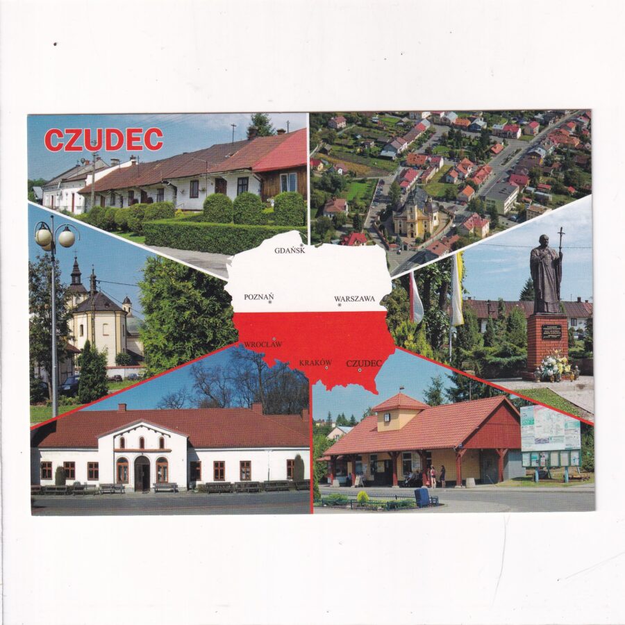 CZUDEC POWIAT STRZYŻOWSKI WIDOKÓWKA WR11063