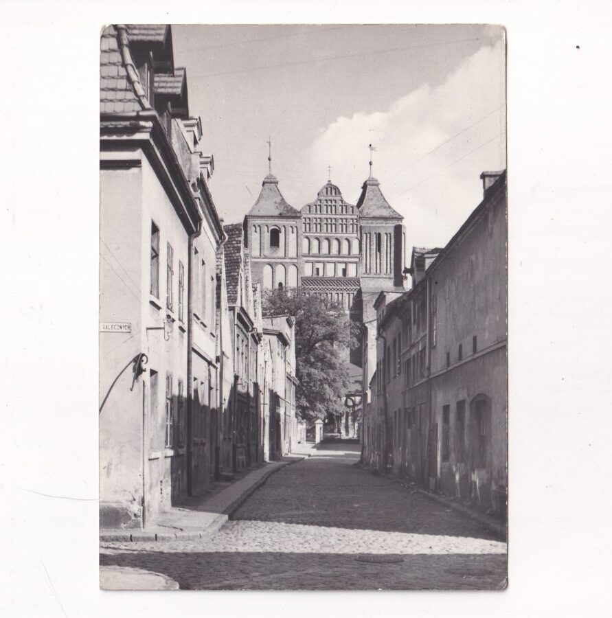 GÓRA GUHRAU DOLNY ŚLĄSK ULICA KOSCIELNA POCZTÓWKA A91414