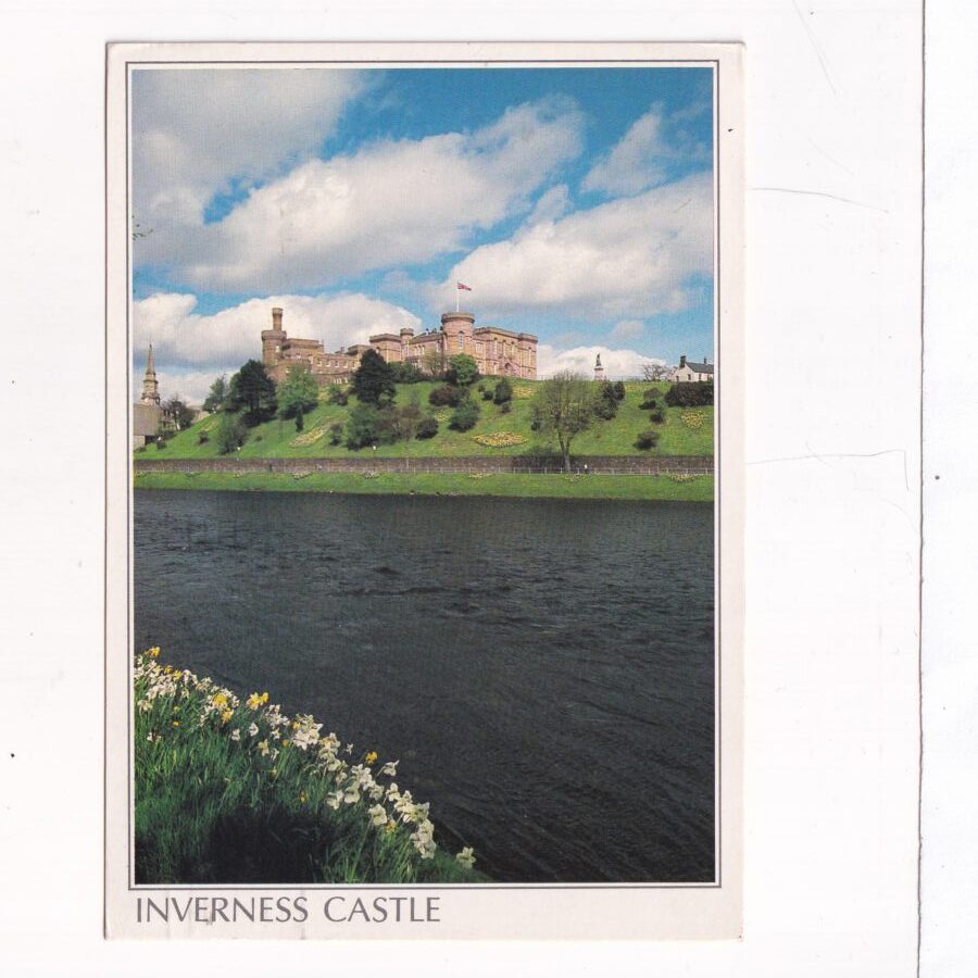 SZKOCJA INVERNESS ZAMEK WIDOKÓWKA A91773