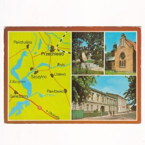 PRZECHLEWO MAPKA PRL WIDOKÓWKA A39647