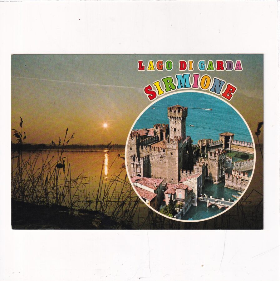 SIRMIONE LAGO DI GARDA WIDOKÓWKA A93708