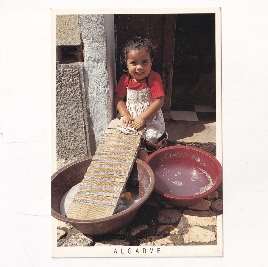 PORTUGALIA DZIECKO FOLKLOR POCZTÓWKA A93318