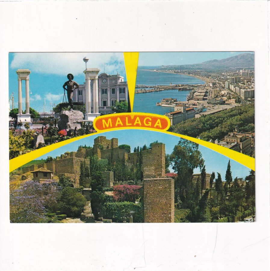 HISZPANIA MALAGA POCZTÓWKA A93687