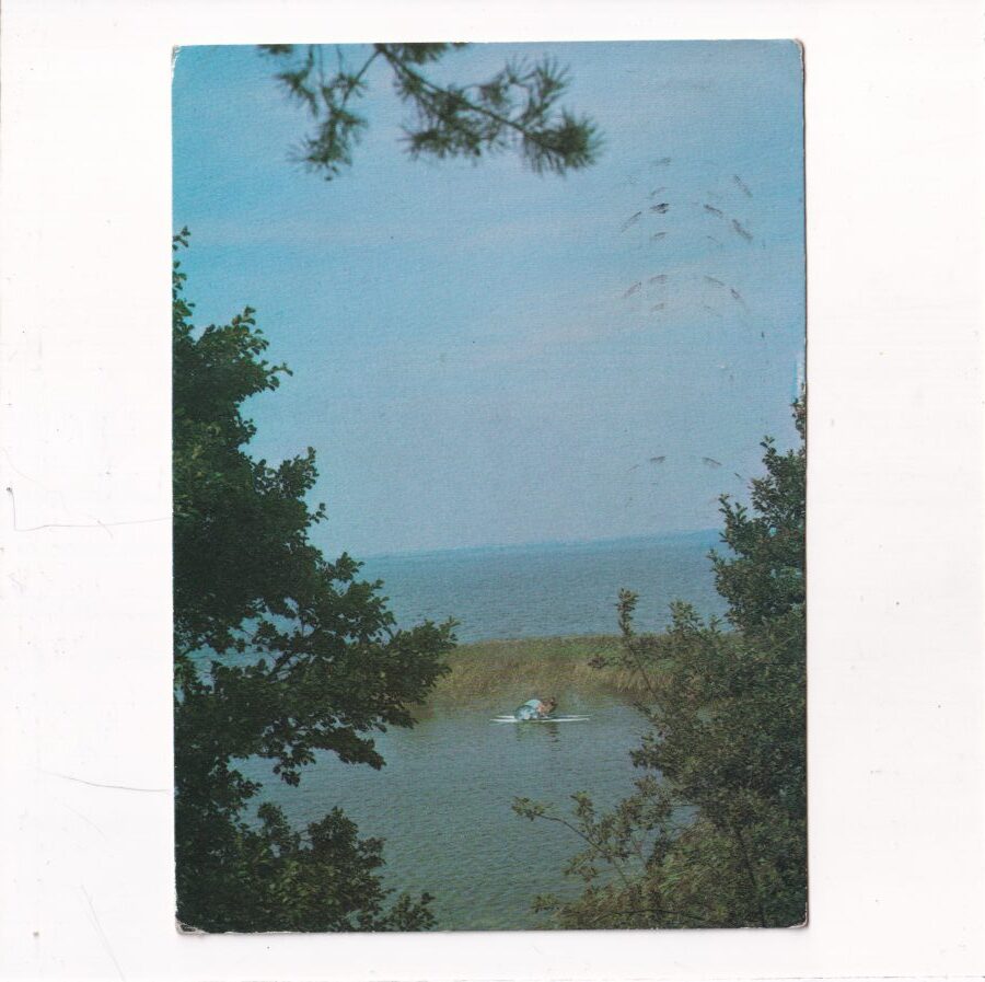 MALINÓWKA WIELKA JEZIORO ŁASMIADY Groß Malinowken WIDOKÓWKA A94017