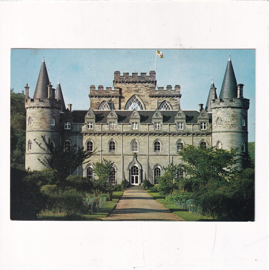 SZKOCJA INVERARAY ZAMEK POCZTÓWKA A94054