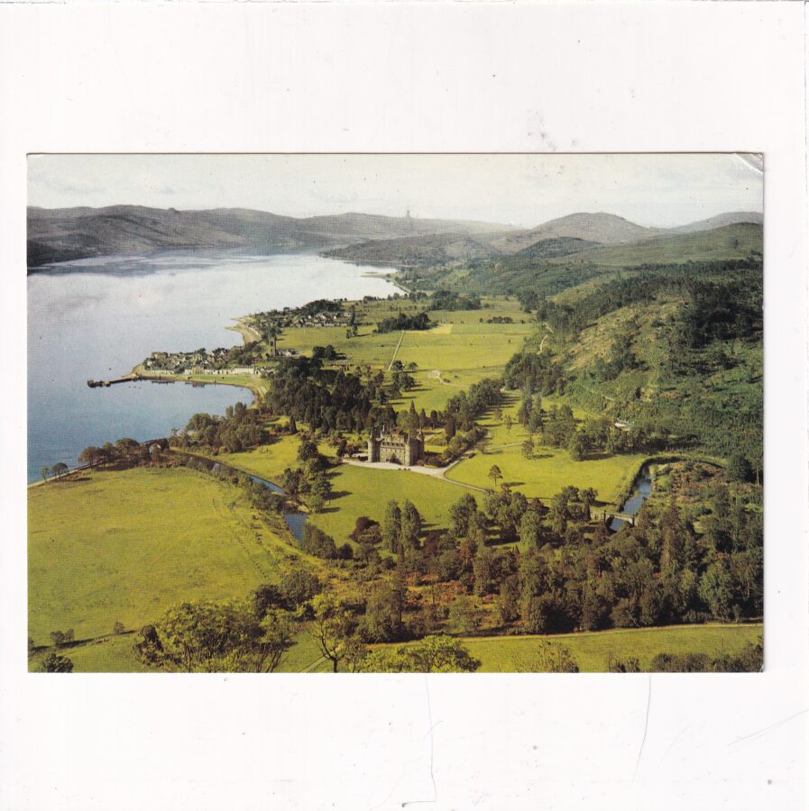 SZKOCJA INVERARAY ZAMEK WIDOKÓWKA A94062