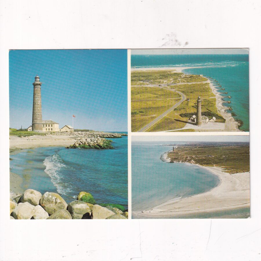 DANIA JUTLANDIA SKAGEN FYT SZARA LATARNIA WIDOKÓWKA A10082