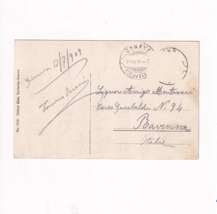 SZWAJCARIA GENEWA WIDOKÓWKA A2982 - obrazek 2