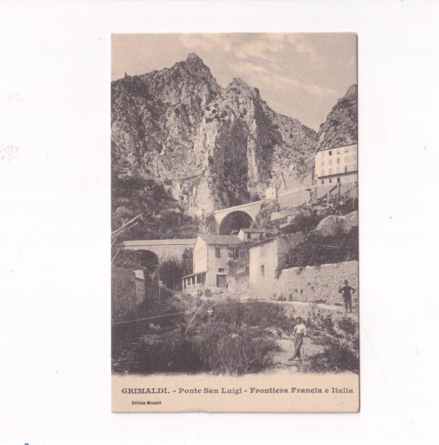 FRANCJA GRIMALDI PONTE SAN LUIGI WIDOKÓWKA A2988