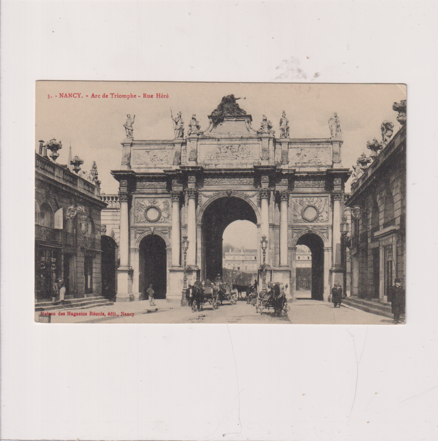 FRANCJA NANCY ARC DE TRIOMPHE POCZTÓWKA A10404